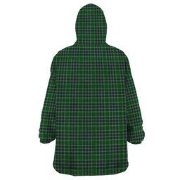 Scottish MacDonald, Lord of the Isles Hunting Clan Family Crest Tartan Snuggie Hoodie Plaid Wearable Blanket Hoodie