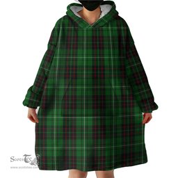 Scottish MacAulay of Lewis Clan Tartan Snuggie Hoodie Plaid Wearable Blanket Hoodie