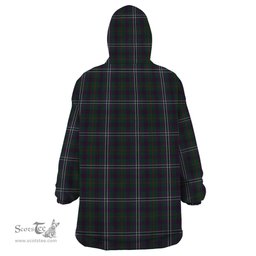 Scottish MacGlynn Clan Tartan Snuggie Hoodie Plaid Wearable Blanket Hoodie