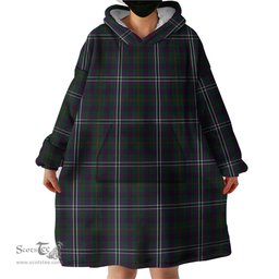 Scottish MacGlynn Clan Tartan Snuggie Hoodie Plaid Wearable Blanket Hoodie