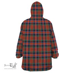 Scottish MacDuff Ancient Clan Family Crest Tartan Snuggie Hoodie Plaid Wearable Blanket Hoodie