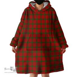 Scottish MacDonald of Sleat Clan Tartan Snuggie Hoodie Plaid Wearable Blanket Hoodie