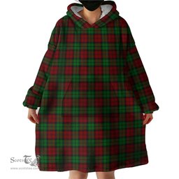 Scottish MacCormick Dress Clan Tartan Snuggie Hoodie Plaid Wearable Blanket Hoodie