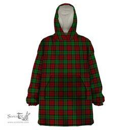 Scottish MacCormick Dress Clan Tartan Snuggie Hoodie Plaid Wearable Blanket Hoodie