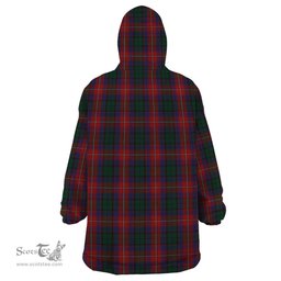 Scottish MacInroy Rattray Clan Tartan Snuggie Hoodie Plaid Wearable Blanket Hoodie