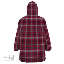 Scottish Little Clan Tartan Snuggie Hoodie Plaid Wearable Blanket Hoodie