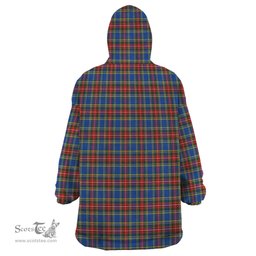 Scottish MacBeth Modern Clan Tartan Snuggie Hoodie Plaid Wearable Blanket Hoodie