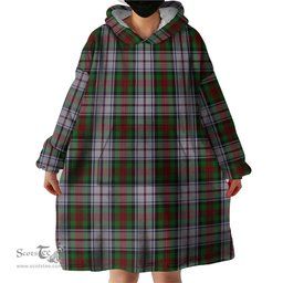 Scottish MacDuff Dress Clan Tartan Snuggie Hoodie Plaid Wearable Blanket Hoodie