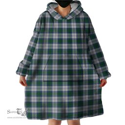 Scottish Lindsay Dress Clan Tartan Snuggie Hoodie Plaid Wearable Blanket Hoodie