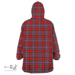 Scottish MacFarlane Modern Clan Family Crest Tartan Snuggie Hoodie Plaid Wearable Blanket Hoodie