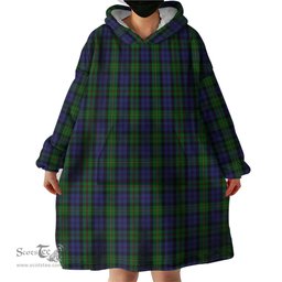Scottish MacEwen - MacEwan Clan Tartan Snuggie Hoodie Plaid Wearable Blanket Hoodie