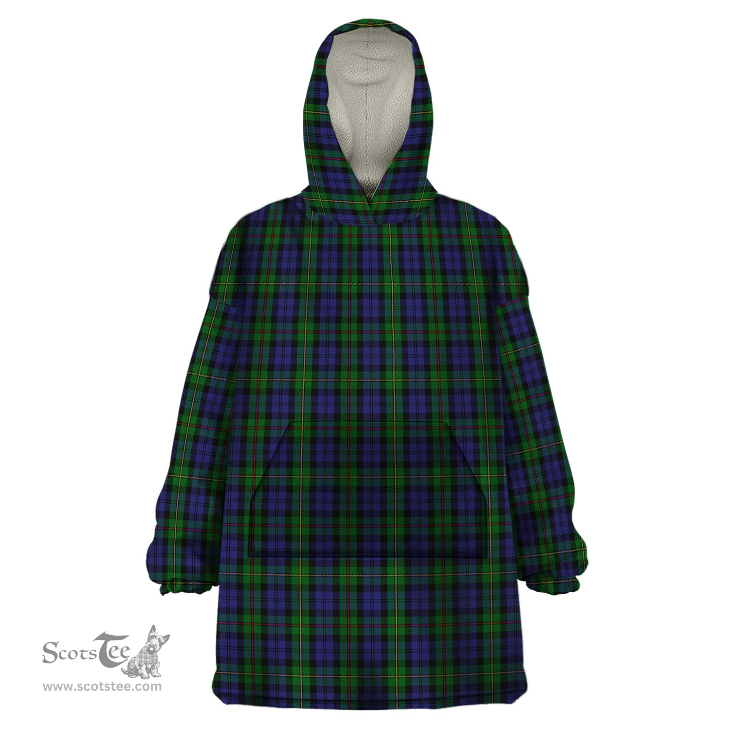 Scottish MacEwen - MacEwan Clan Tartan Snuggie Hoodie Plaid Wearable Blanket Hoodie