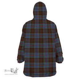 Scottish MacGregor Hastie Clan Family Crest Tartan Snuggie Hoodie Plaid Wearable Blanket Hoodie