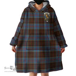 Scottish MacGregor Hastie Clan Family Crest Tartan Snuggie Hoodie Plaid Wearable Blanket Hoodie