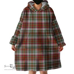 Scottish MacAlister Dress Clan Tartan Snuggie Hoodie Plaid Wearable Blanket Hoodie