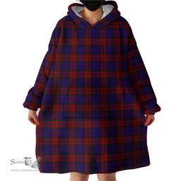 Scottish MacDevitt Clan Tartan Snuggie Hoodie Plaid Wearable Blanket Hoodie