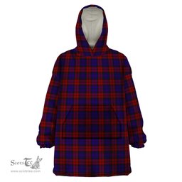Scottish MacDevitt Clan Tartan Snuggie Hoodie Plaid Wearable Blanket Hoodie