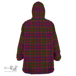 Scottish MacColl Hunting Clan Tartan Snuggie Hoodie Plaid Wearable Blanket Hoodie