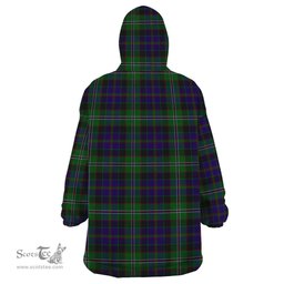 Scottish MacCraig Clan Tartan Snuggie Hoodie Plaid Wearable Blanket Hoodie