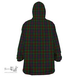 Scottish MacDuff Hunting Clan Family Crest Tartan Snuggie Hoodie Plaid Wearable Blanket Hoodie