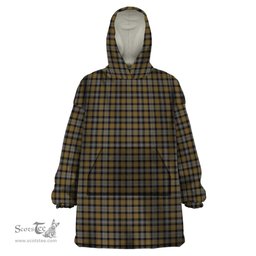 Scottish Macissac Clan Tartan Snuggie Hoodie Plaid Wearable Blanket Hoodie