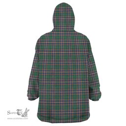 Scottish MacFarlane Hunting Ancient Clan Family Crest Tartan Snuggie Hoodie Plaid Wearable Blanket Hoodie