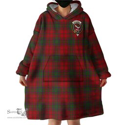 Scottish MacDougall Clan Family Crest Tartan Snuggie Hoodie Plaid Wearable Blanket Hoodie