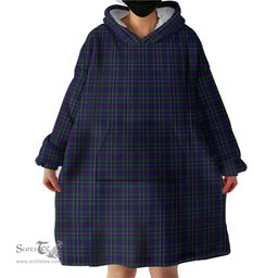 Scottish MacCainsh Clan Tartan Snuggie Hoodie Plaid Wearable Blanket Hoodie