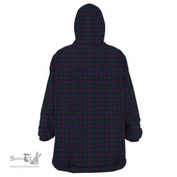Scottish MacCaughan Clan Tartan Snuggie Hoodie Plaid Wearable Blanket Hoodie