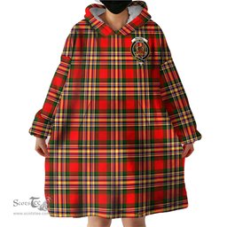 Scottish MacGill Modern Clan Family Crest Tartan Snuggie Hoodie Plaid Wearable Blanket Hoodie