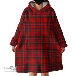 Scottish MacCoul Clan Tartan Snuggie Hoodie Plaid Wearable Blanket Hoodie