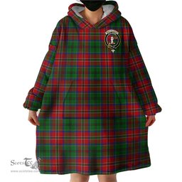Scottish MacCulloch Clan Family Crest Tartan Snuggie Hoodie Plaid Wearable Blanket Hoodie
