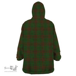Scottish MacAlister of Glenbarr Hunting Clan Family Crest Tartan Snuggie Hoodie Plaid Wearable Blanket Hoodie