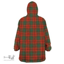 Scottish MacAulay Ancient Clan Family Crest Tartan Snuggie Hoodie Plaid Wearable Blanket Hoodie