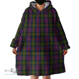 Scottish MacLennan Clan Tartan Snuggie Hoodie Plaid Wearable Blanket Hoodie