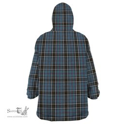 Scottish MacTavish Dress Clan Tartan Snuggie Hoodie Plaid Wearable Blanket Hoodie