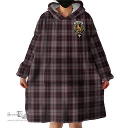 Scottish MacPherson Hunting Clan Family Crest Tartan Snuggie Hoodie Plaid Wearable Blanket Hoodie