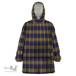 Scottish Morris of Wales Clan Tartan Snuggie Hoodie Plaid Wearable Blanket Hoodie