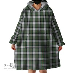 Scottish MacLaren Dress Clan Tartan Snuggie Hoodie Plaid Wearable Blanket Hoodie