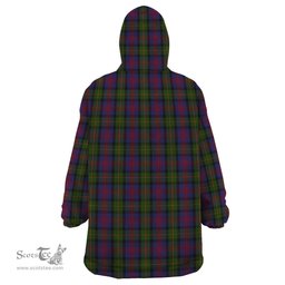 Scottish MacLennan Clan Family Crest Tartan Snuggie Hoodie Plaid Wearable Blanket Hoodie