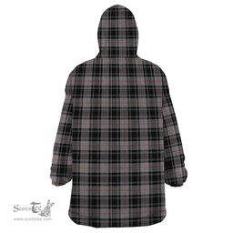 Scottish Moffat Modern Clan Family Crest Tartan Snuggie Hoodie Plaid Wearable Blanket Hoodie