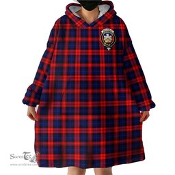 Scottish MacLachlan Modern Clan Family Crest Tartan Snuggie Hoodie Plaid Wearable Blanket Hoodie
