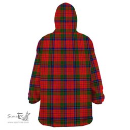 Scottish MacNicol of Scorrybreac Clan Tartan Snuggie Hoodie Plaid Wearable Blanket Hoodie