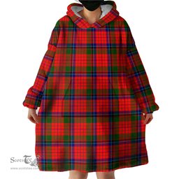 Scottish MacNicol of Scorrybreac Clan Tartan Snuggie Hoodie Plaid Wearable Blanket Hoodie