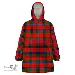 Scottish MacNicol of Scorrybreac Clan Tartan Snuggie Hoodie Plaid Wearable Blanket Hoodie
