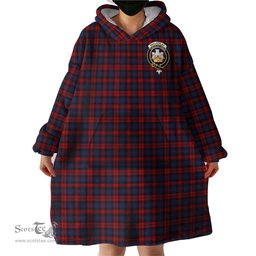 Scottish MacLachlan Clan Family Crest Tartan Snuggie Hoodie Plaid Wearable Blanket Hoodie