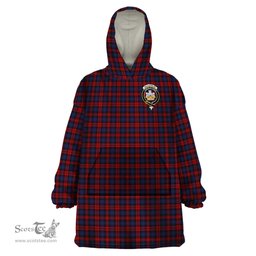 Scottish MacLachlan Clan Family Crest Tartan Snuggie Hoodie Plaid Wearable Blanket Hoodie