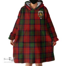 Scottish MacPherson of Cluny Clan Family Crest Tartan Snuggie Hoodie Plaid Wearable Blanket Hoodie