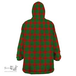Scottish Middleton Modern Clan Tartan Snuggie Hoodie Plaid Wearable Blanket Hoodie