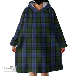 Scottish McFadzen 01 Clan Tartan Snuggie Hoodie Plaid Wearable Blanket Hoodie
